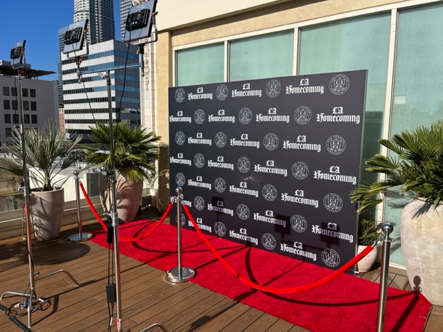 8x10 fabric step and repeat package